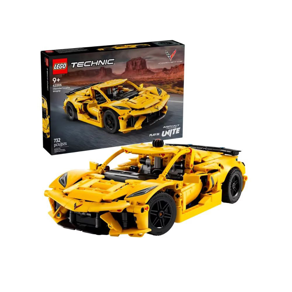 Lego42205 Lego Technic Chevrolette Corvette Stingraypapell.gr
